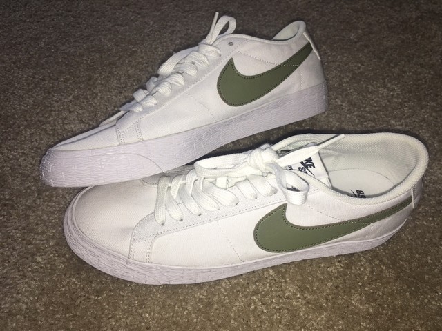Size 10 5 Nike Sb Blazer Low Gt Groove Green For Sale Online Ebay