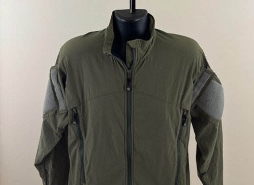 Giacca PATAGONIA MARS SLINGSHOT uomo taglia media verde alfa militare zip RARA! - Foto 2 di 12
