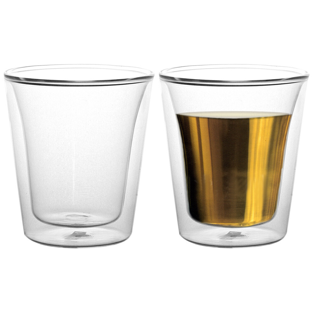 NEW Bodum Canteen Thermo Glass Set 200ml 2pce