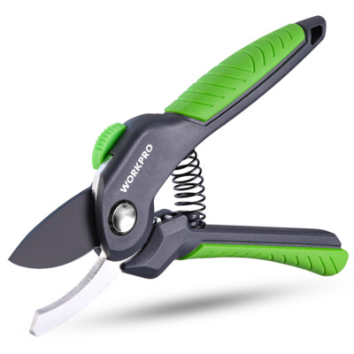WORKPRO 8.5'' Heavy Duty Sharp Blade Garden Scissor Clippers Bypass Pruning Shear