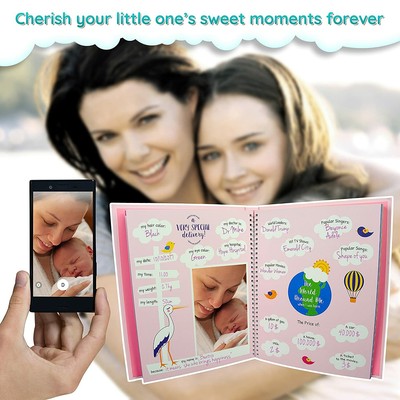 ronica memory book for baby girl