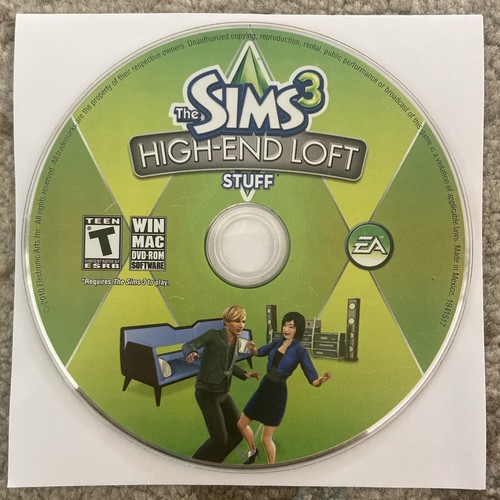 🔥 The Sims 3 High End Loft Stuff (PC) VG Disc Only! See Description | eBay