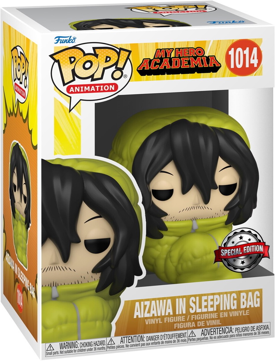 1014 Aizawa in Sleeping Bag - My Hero Academia – Funko Pops