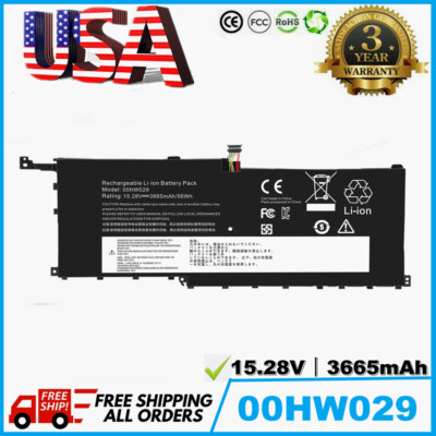  Battery Genuine For lenovo ThinkPad X1 Carbon 4th Gen Yoga 00HW028 00HW029