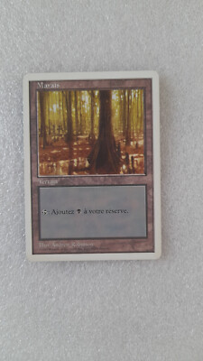 MTG MAGIC THE GATHERING CARD VF Sumpf 1997 H