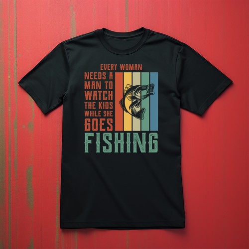 "37" Every Woman Needs a Fishing Man T-Shirt - Reel Funny! Unisex Design, 100% C - Picture 6 of 46