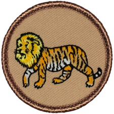 Liger Patrol Patch - 2" Round Embroidered Patch