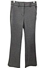 Simply Vera VeraWang Women's Size 2 Gray Ponte Bootcut Dress Pants Stretch