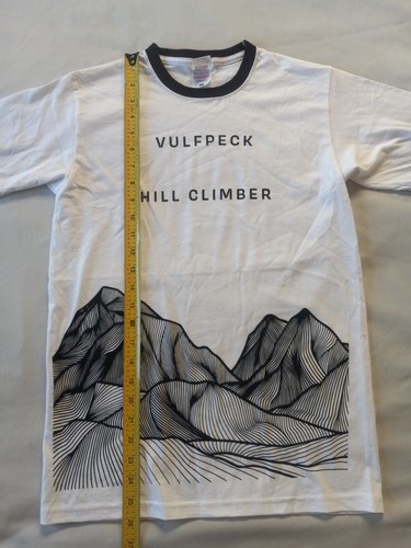 Vulfpeck Hill Climber Short Sleeve Graphic Band Tee White/Black Men's S - Picture 6 of 7