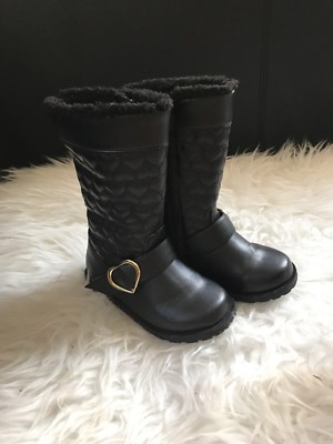 hm Toddler Boots Size 24/7.5 black