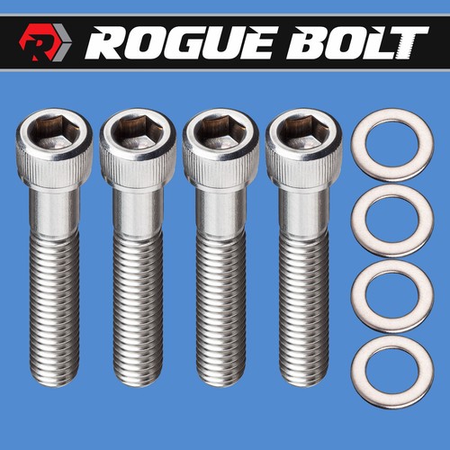 SBC BBC LONG WATER PUMP BOLTS STAINLESS KIT SMALL BIG BLOCK CHEVY 350