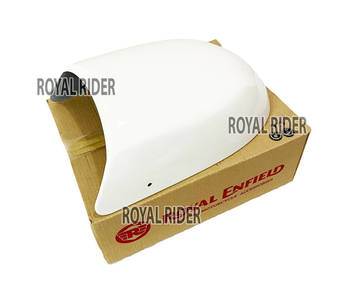 Fits Enfield Continental GT 650 & INT 650 Dual Seat Cowl White kit  