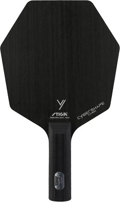 STIGA Table Tennis Racket Cyber Shape Carbon ST Hexagonal Racket 160202013 Japan