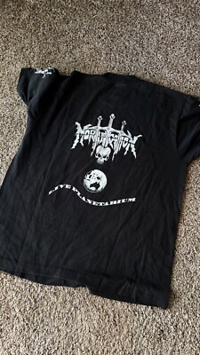 Vintage Mortification Band T-shirt live planetarium Metal | eBay