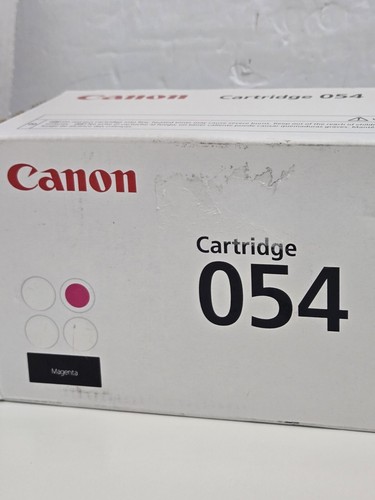 Geniune Canon 054 Magenta Toner Cartridge SEALED BOX - Afbeelding 2 van 9