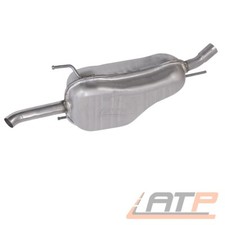 ENDSCHALLDÄMPFER SCHALLDÄMPFER FÜR OPEL ZAFIRA A F75 1.6 1.8 BJ 03-05