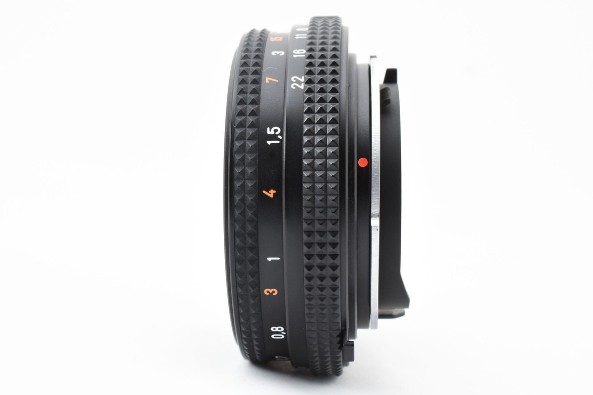 Contax Carl Zeiss Tessar T* 45mm F/2.8 MMJ Pancake Lens From Contax Carl Zeiss Tessar T* 45mm F/2.8 MMJ Pancake Lens From