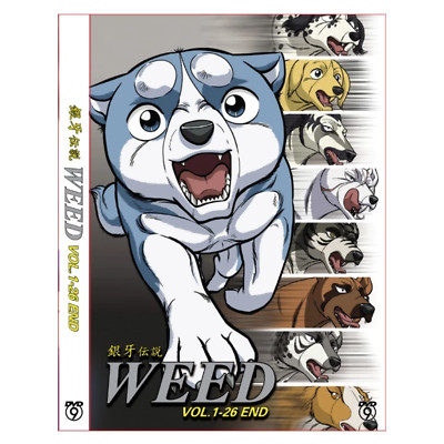 DVD Anime: Ginga Densetsu Weed Complete TV Series( Vol.1-26 End )-English Sub