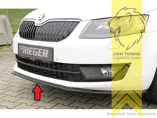 Rieger Frontspoiler Spoilerlippe Spoiler für Skoda Octavia 5E Limousine Combi sc
