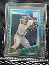 Dillon Head 2025 Donruss Clearly Rated Prospects (SP) #165 - Marlins