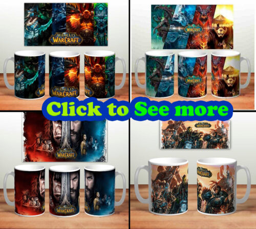 World of Warcraft, Funny Gamer Mug, Gamers Mug,World of Warcraft Mug - Picture 1 of 11
