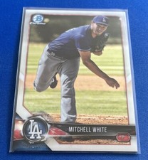 2018 Bowman Draft Chrome #BDC-97 Mitchell White Los Angeles Dodgers