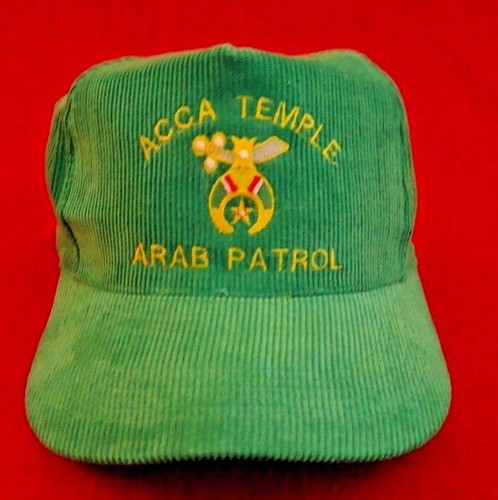 Vintage ACCA Temple Shriner ARAB PATROL 