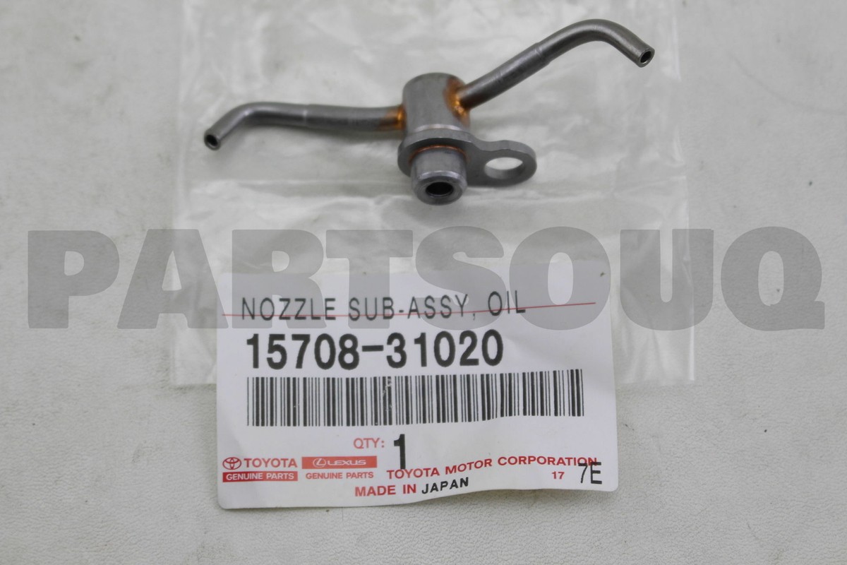 ゆ 1570831020 Genuine Toyota NOZZLE SUB-ASSY, OIL, NO.1 15708