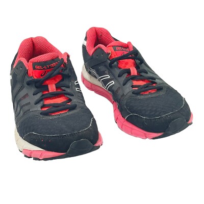 Asics Womens Gel-Lyte 33 Black Pink Running Sneakers Exercise Shoes Size 