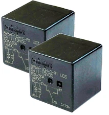 (Pack of 2) Song Chuan 896H-1CH-C-R1-U03 12VDC Automotive relay, SPDT, 50A