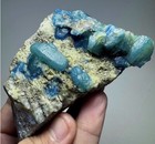 297 Gr Extraordinary Afghanite Pyrite & Lazurite Crystal Cluster Matrix Gemstone — photo 5