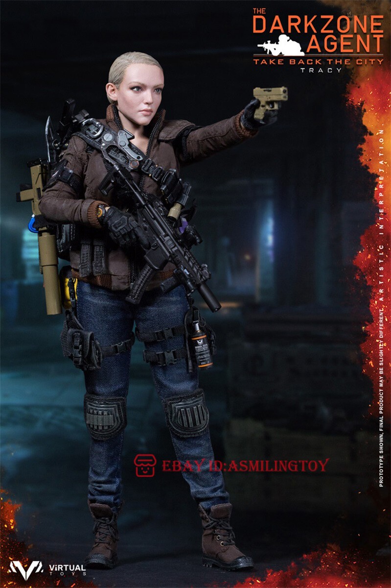 1/6 VTS Toys VM-019 THE DARKZONE AGENT TRACY Action Figure