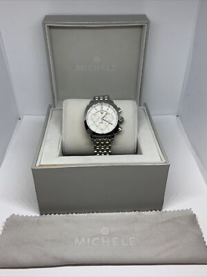 Montre à quartz pour femme Michele MWW18B000003 cadran analogique