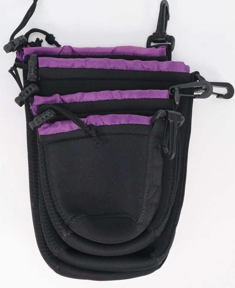 Altura Photo (paquete de 4) juego de bolsas protectoras gruesas de neopreno para lente de cámara DSLR Foto 3 de 3
