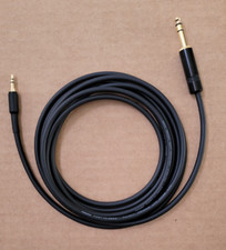 1 - 25'FT Mogami 2552 Gold 3.5mm to 1/4" TRS Stereo Patch Audio Microphone cable