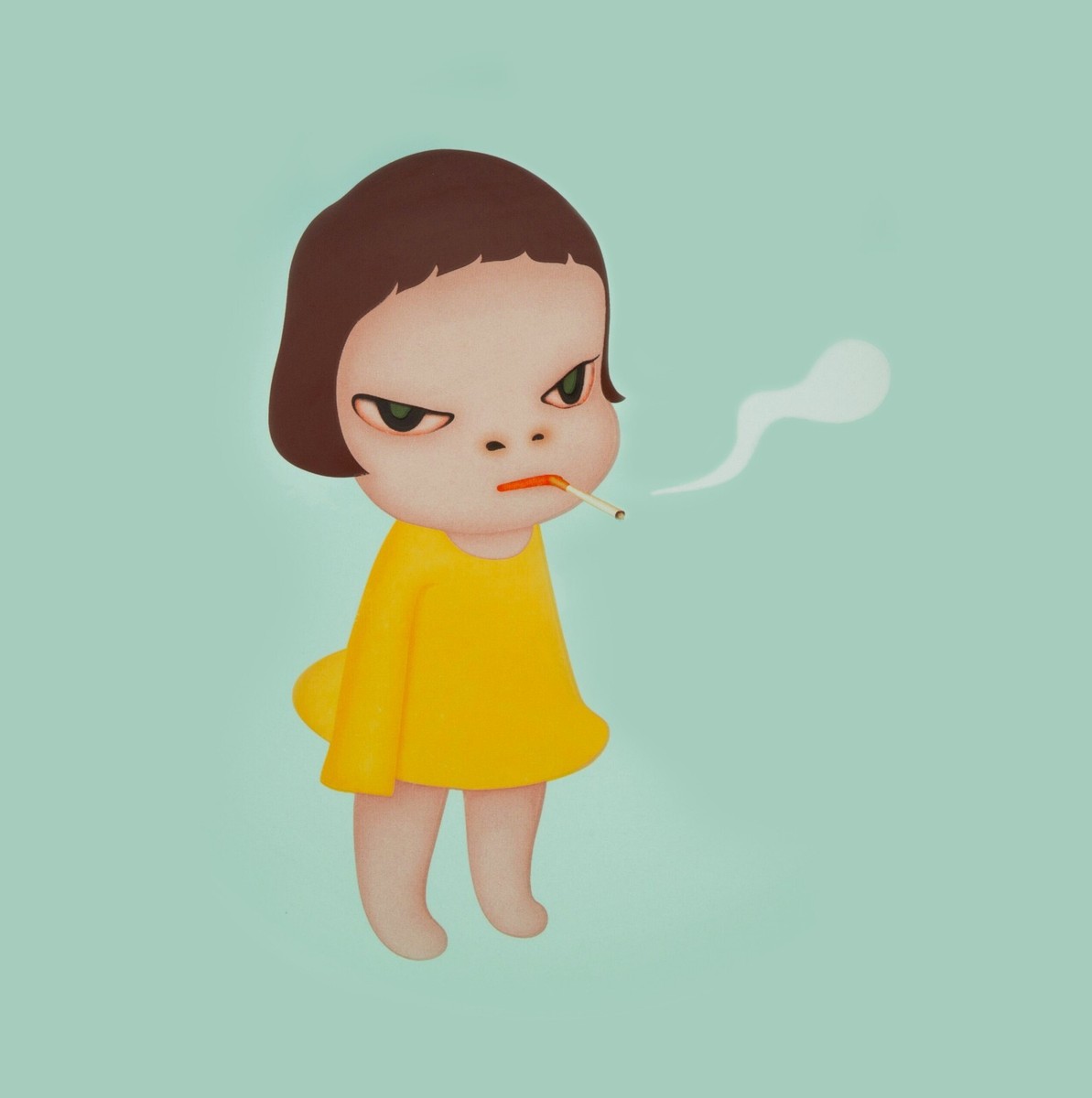Yoshitomo Nara: Too Young to Die 22x30 Archival Quality Fine Art