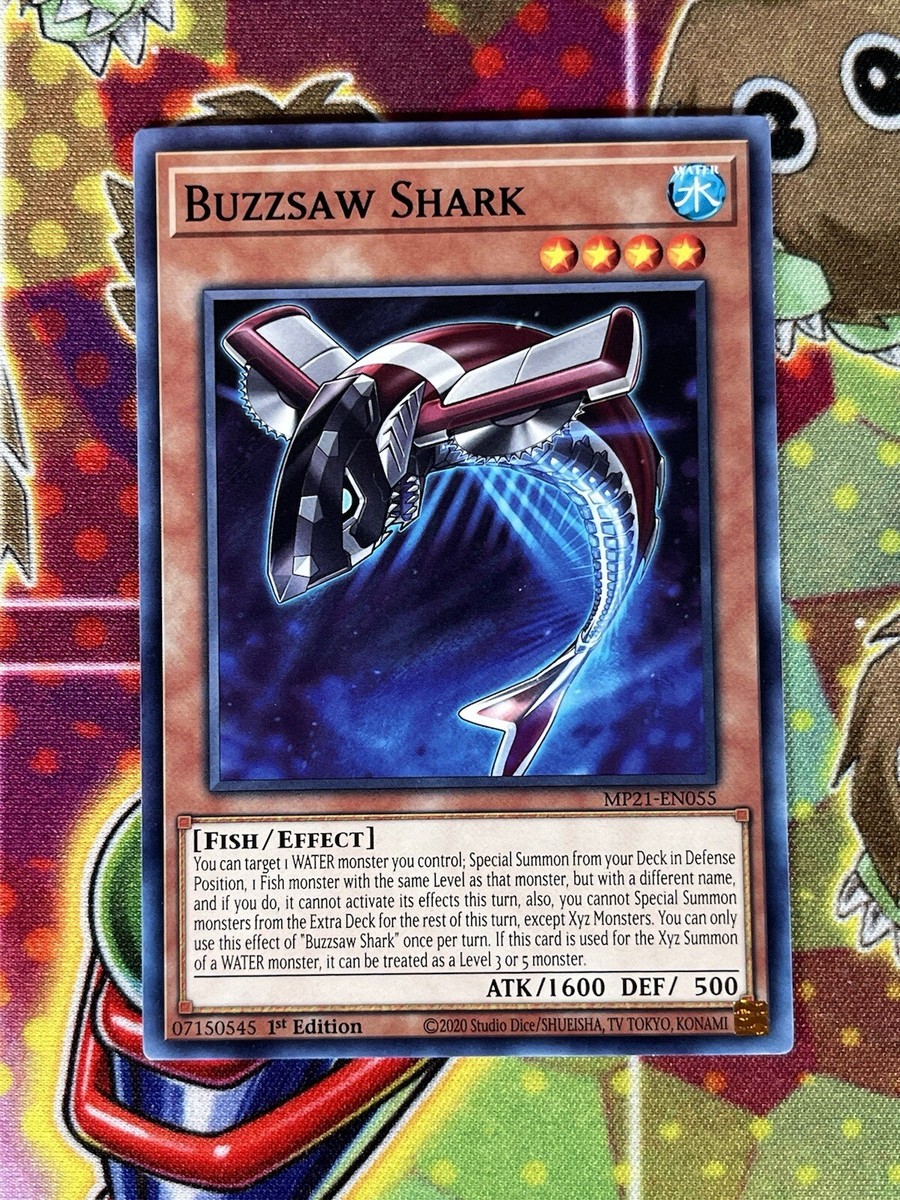 Yu-Gi-Oh! Buzzsaw Shark Card - ETCO-EN019 Common 1st Edition Single Trading Card