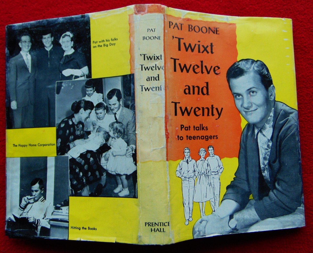 VTG 'TWIXT TWELVE AND TWENTY~ 1959~ PAT BOONE Talks To Teenagers