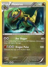 Haxorus - 16/20 - Holo LP TCG Pokémon