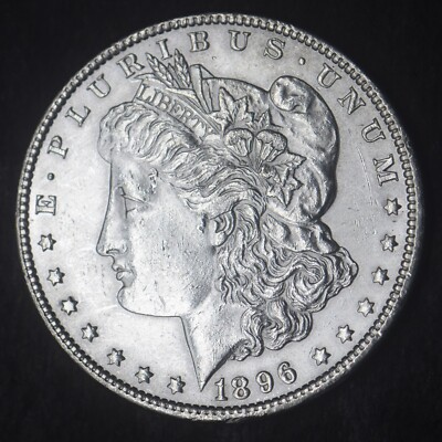 銀 銀貨 1896 モルガンダラー 1ドル Silver Morgan Dollar $1 [2642H67