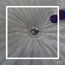 New Crushed Velvet Round Cushion Filled Small & Large Stitched with Diamond 