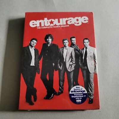 Entourage The Complete Fourth Season 4 DVD Set By Adrian Grenier Jeremy Piven