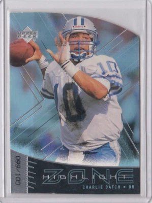 1999 Upper Deck Highlight Zone Quantum Silver #Z4 Charlie Batch 099/100 - Photo 1/2
