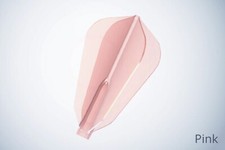 Cosmo Darts Fit Flight AIR Dart Flights - F Shape Fantail Pink
