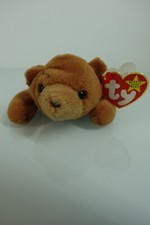 TY Beanie Baby Cubbie the Brown Bear Beanbag Toy DOB November 14, 1993 w/ Tags