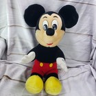 New ListingVintage Mickey Mouse Disneyland Disney World Plush Stuffed Toy Sitting 14 Inch