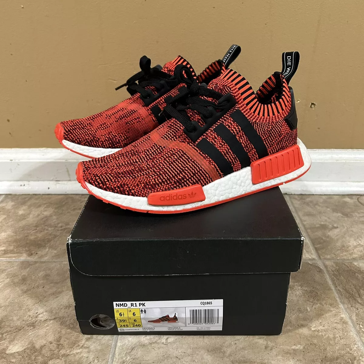 A fondo profesor Nombrar Adidas NMD R1 PK &#034;AI Camo Red Apple 2.0&#034; | eBay