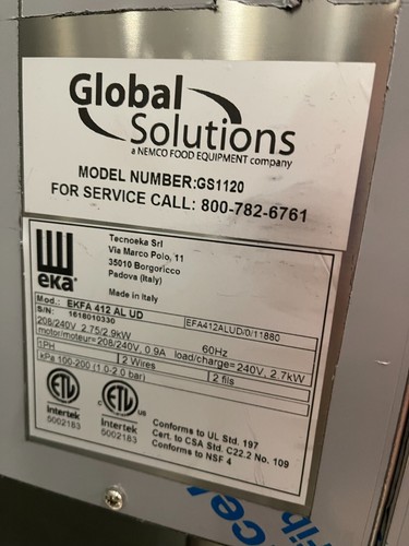 Global Solutions GS1120 Single Half Size Electric Convection Oven (NEW) - Picture 6 of 9