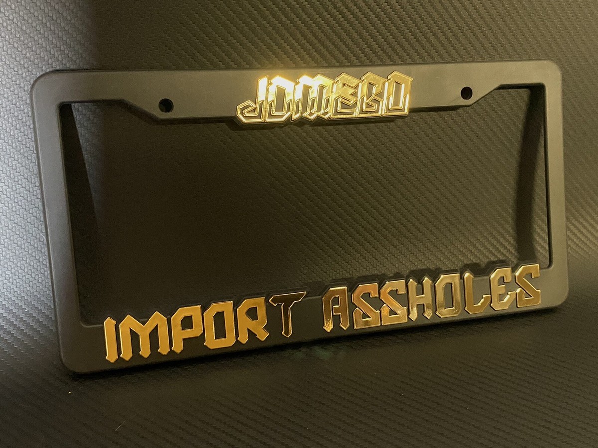 NEW 2016 Subaru Matte Black License Plate Frame Impreza WRX STi OEM SOA342L125 E - Foto 11