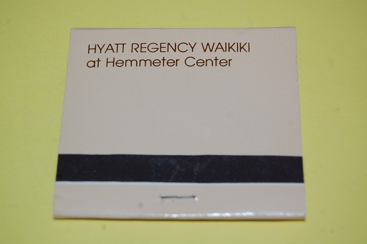 MARVEL - Hyatt Hyatt Regency Waikiki at Hemmeter Center Hawaii Vintage Full